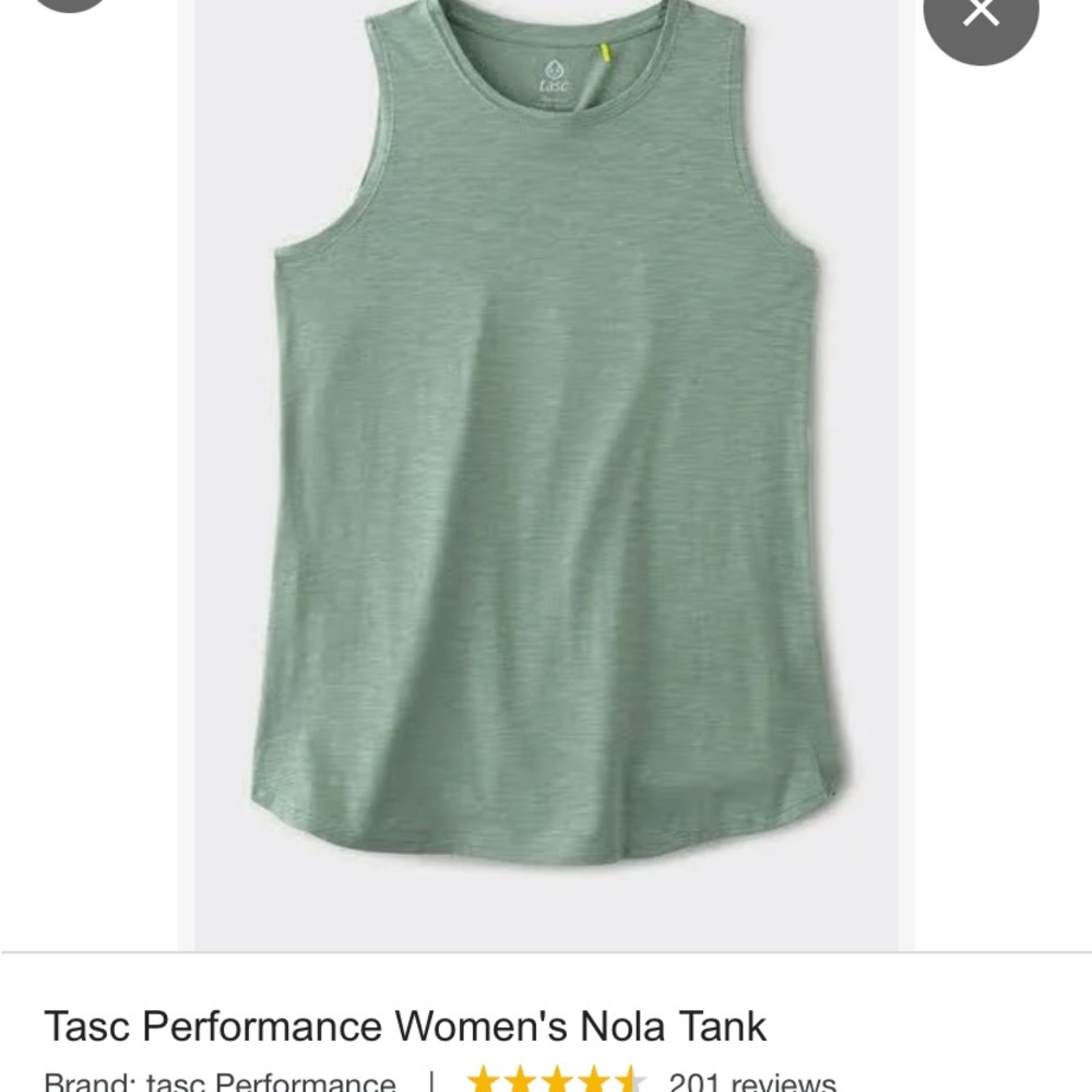 Tasc Nola tank sage